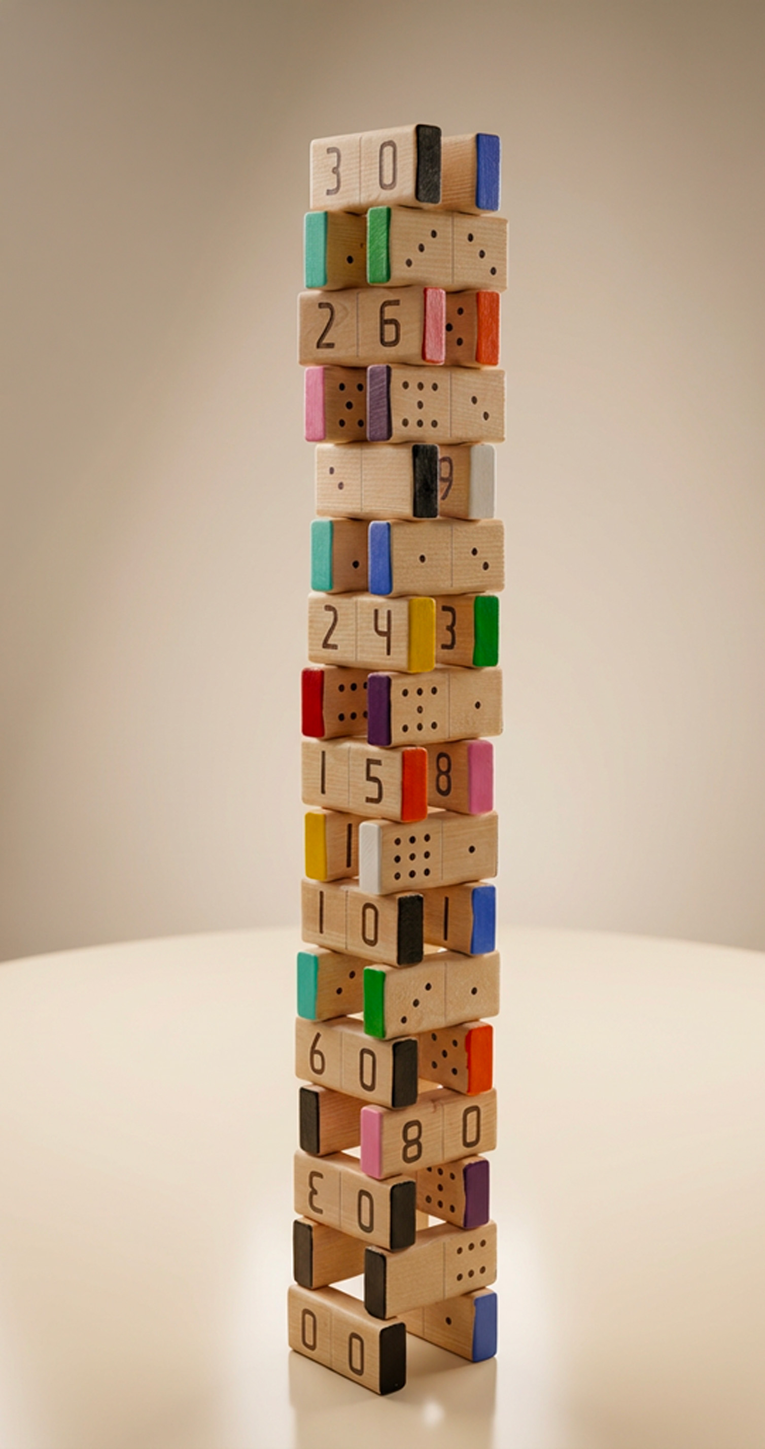 Hoge toren van DeciBlocks